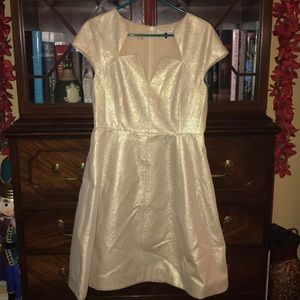 Halston Collection dress in gold